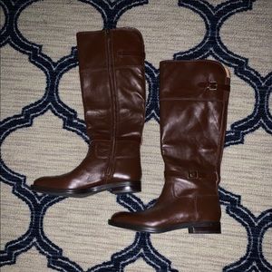Brown tall boots (never worn)